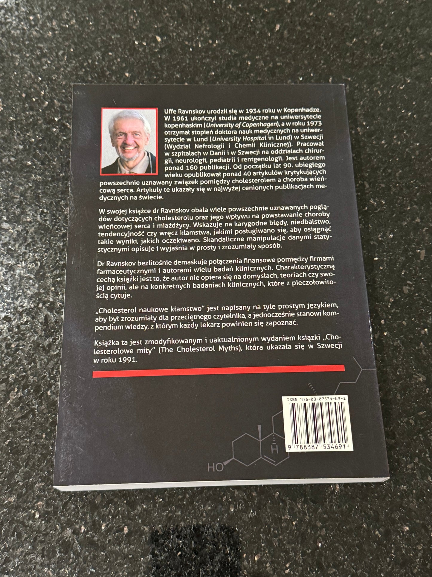 Uffe Ravanskov - Cholesterol Naukowe Klamstwo - Polish Book