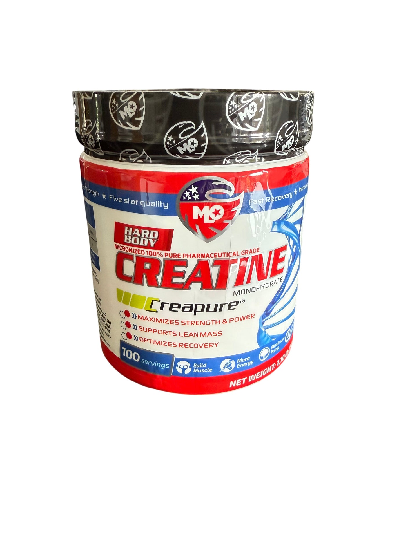 MLO Creatine Monohydrate - 500g No GMO No Additives