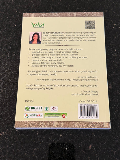 🇵🇱Polish Book Dr. Kulreet Chaudhary - Ajurwedyjski Detoks