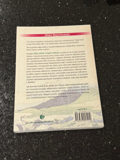 🇵🇱Polish Book - Ashida Kim - Żelazne Ciało Ninja