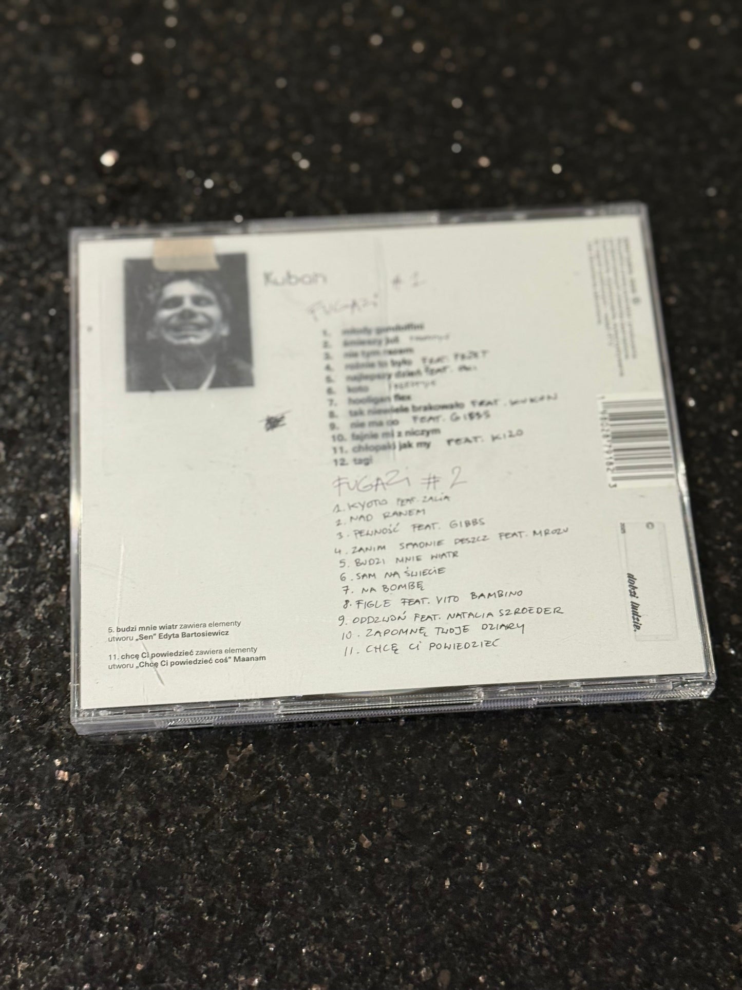 🇵🇱 Polish Hip Hop CD - Kuban - Fugazi Polski Hip Hop