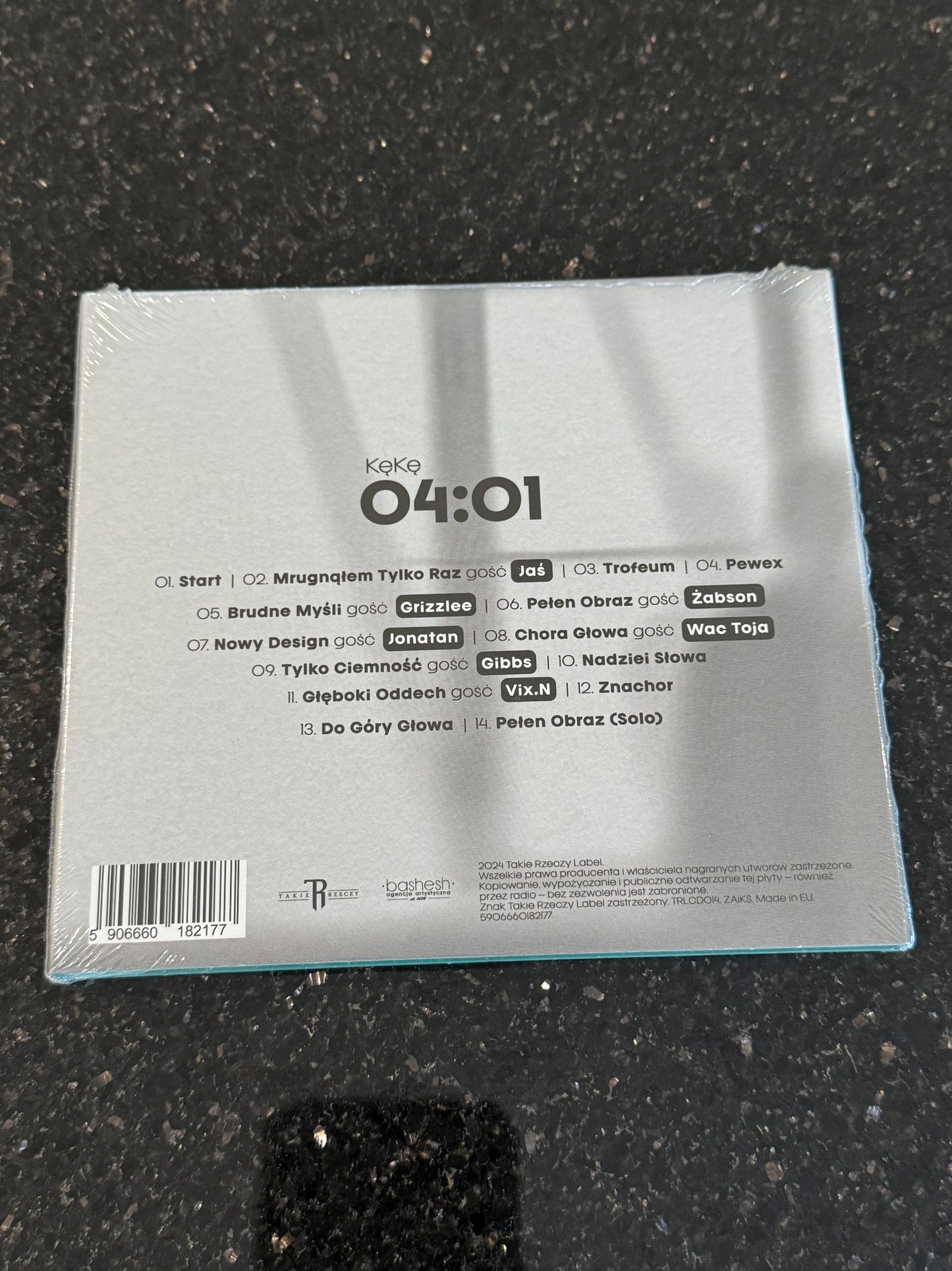 Kękę (Keke) - 04:01 CD 2024 Polski Hip Hop Polish Hip Hop (UK Postage)