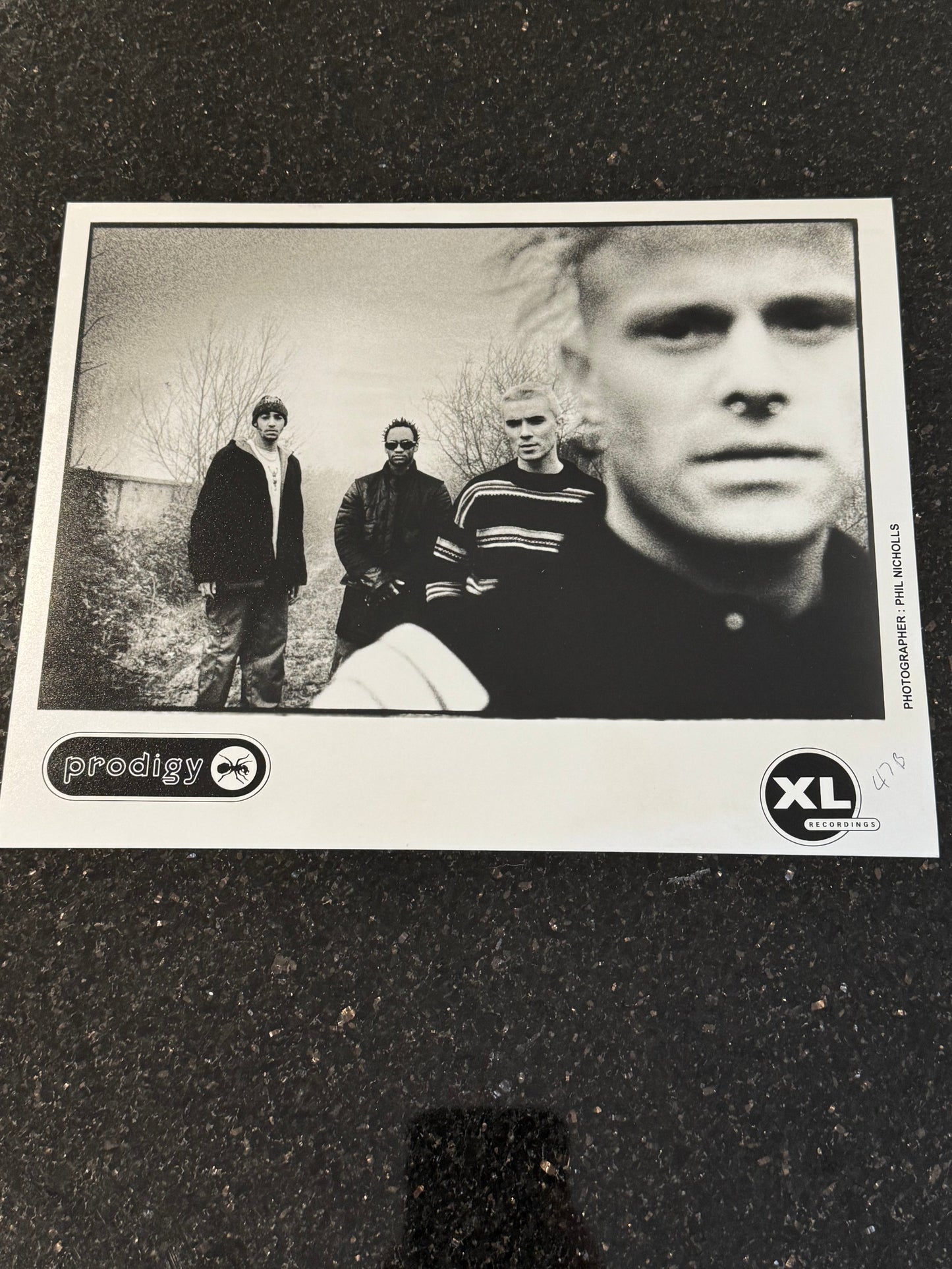 The Prodigy Old School XL Recording Photo (Rare)