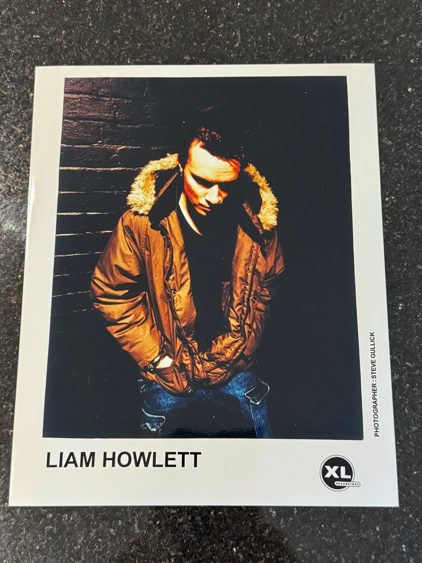 The Prodigy Old School XL Recording Photo Liam Holett (Rare)