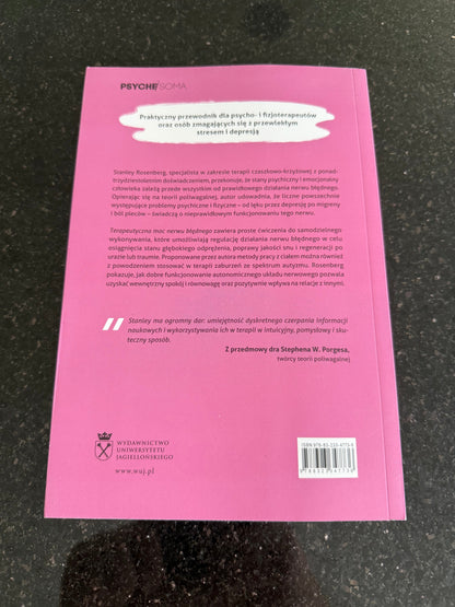 Polish 🇵🇱 Book - Stanley Rosenberg - Terapeutyczna moc nerwu blednego