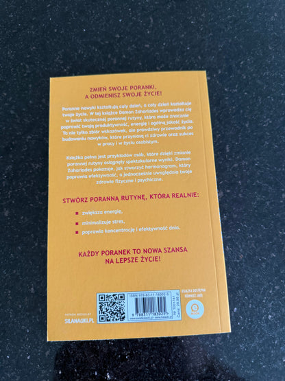 🇵🇱Polish Book - Damon Zahariades - Zacznij Dzien Lepiej!
