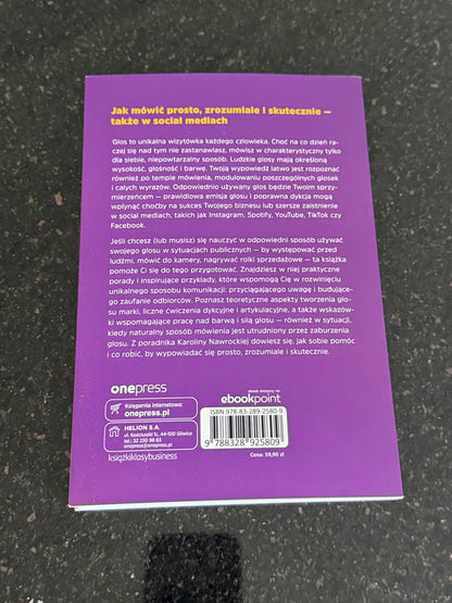 🇵🇱Polish Book - Karolina Nawrocka - Twój Glos Teoja Marka. Skuteczna komunikacja w praktyce