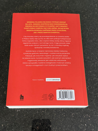 🇵🇱Polish Book - Joanna Zielewska - Migrena. Uwolnij sie od bólu