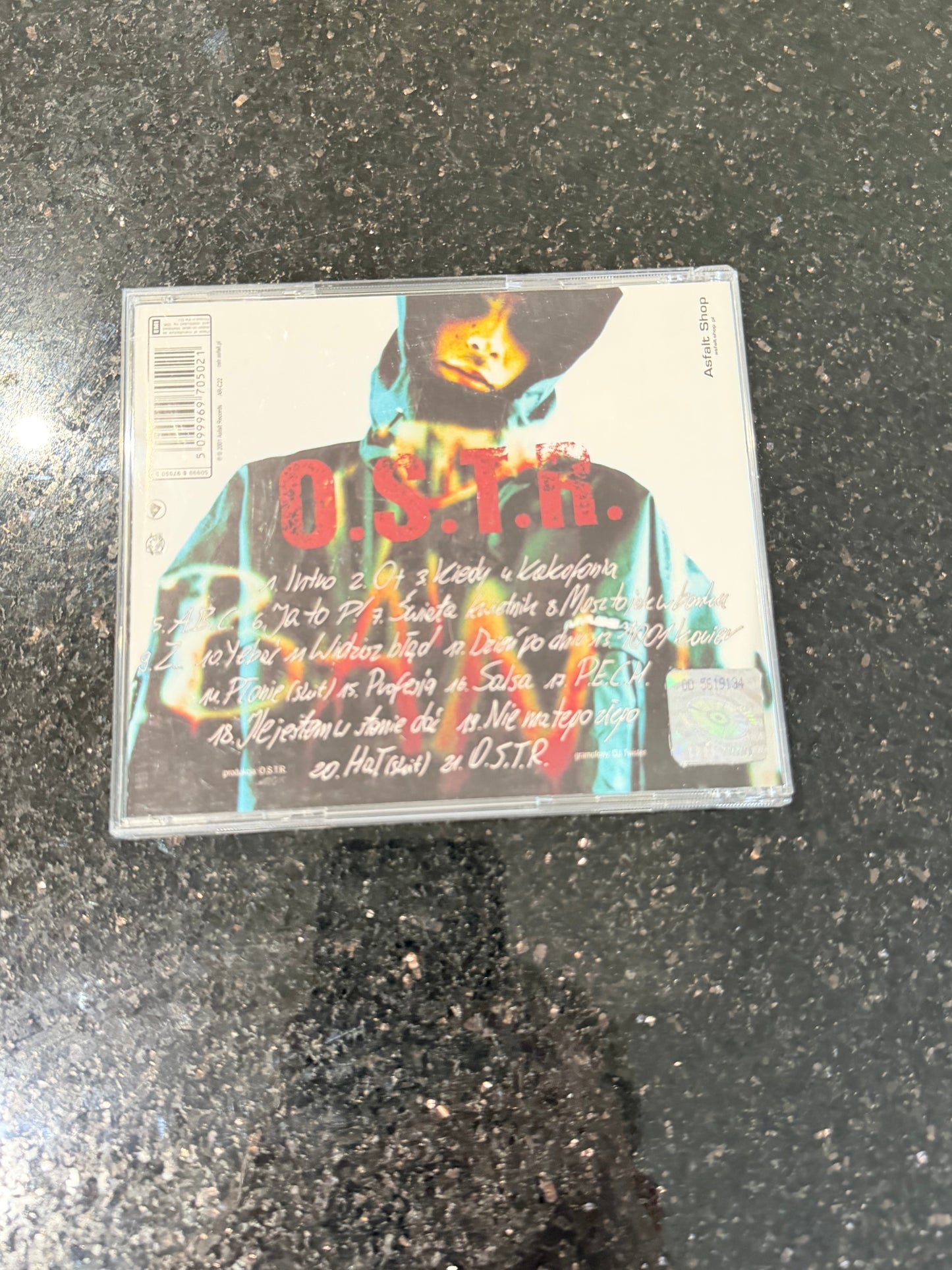 🇵🇱Polish Hip Hop CD - O.S.T.R. - Masz To Jak w banku (2001) Reedycja Polski Hip Hop