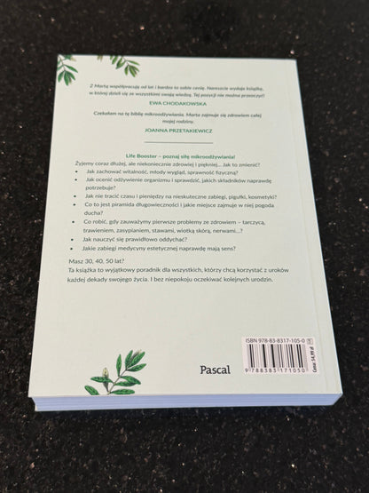 🇵🇱Polish Book - Marta Pawelec Anna  Protas Zyj (Żyj) 120 lat. Moc Mikroodżywiania