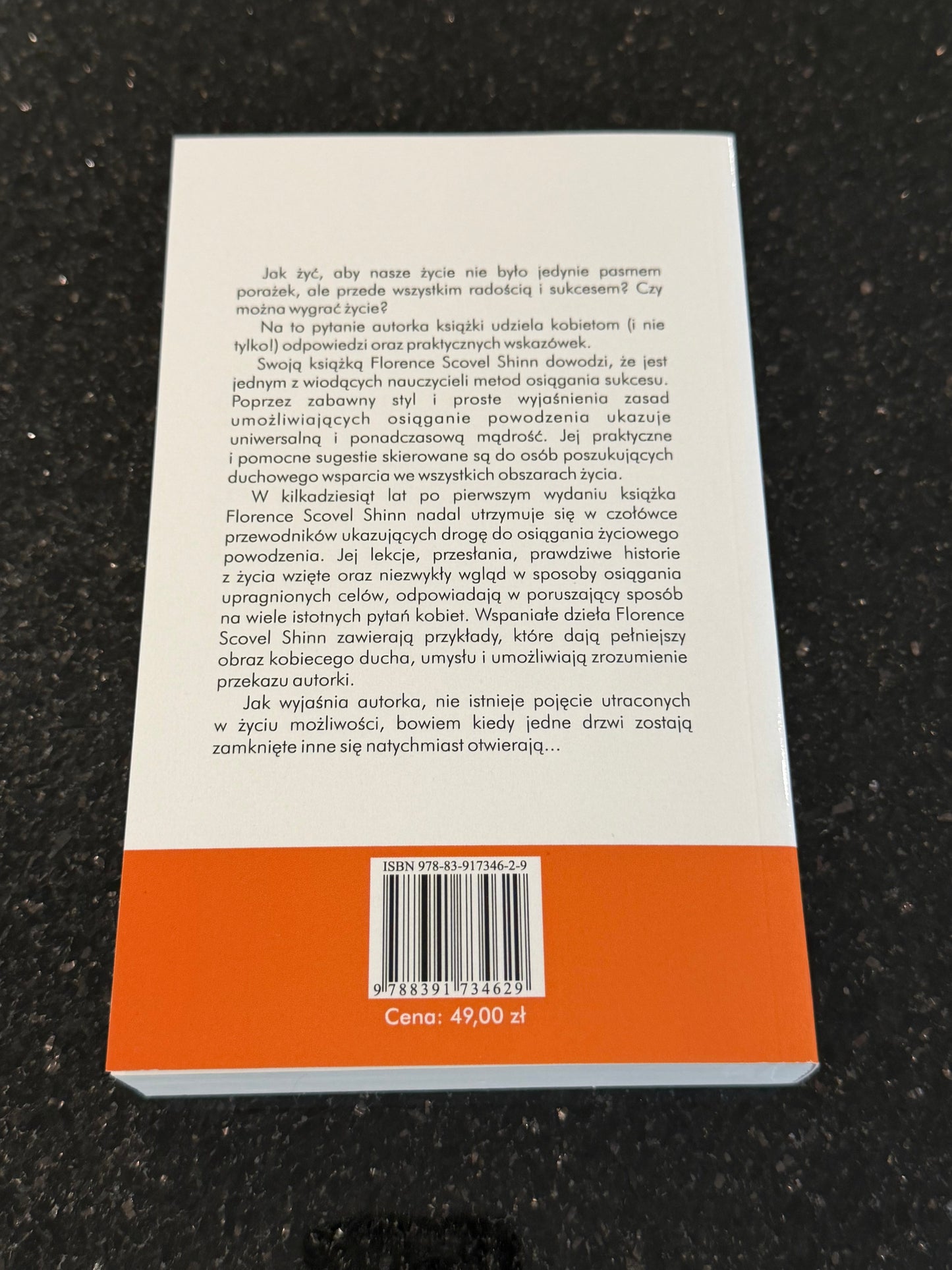 🇵🇱Polish Book - Florence Scovel Shinn - Gra Zycia (Życia) i jak w nia grac (grać)