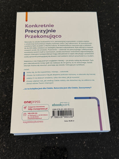 🇵🇱Polish Book - Przemyslaw Kutnyj - Szkola Retoryki