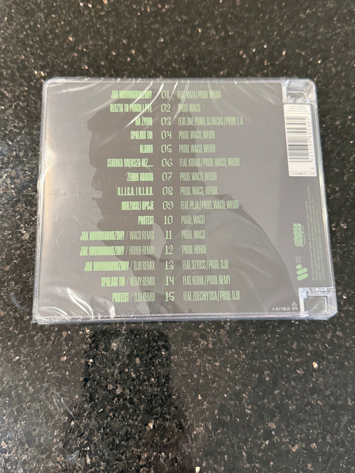 🇵🇱Polish Hip Hop CD - Wlodi (Włodi) - Jak Nowonarodzony Reedycja 2026 Molesta Evenement