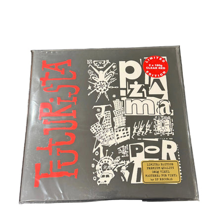 🇵🇱Polish Music Vinyl - Pidżama P***o - Futurista LP Limited Clear Red Vinyl Polska Muzyka Unikat