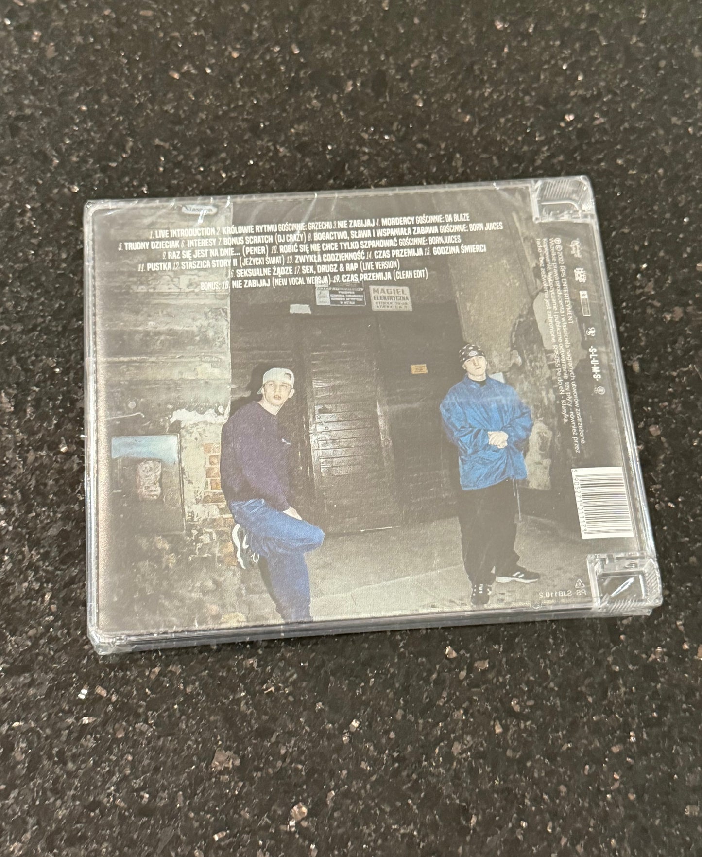 🇵🇱 Polish Hip Hop CD - Slums Attack - Zwykla Codziennosc Rychu Peja 🇵🇱 Polski Hip Hop CD