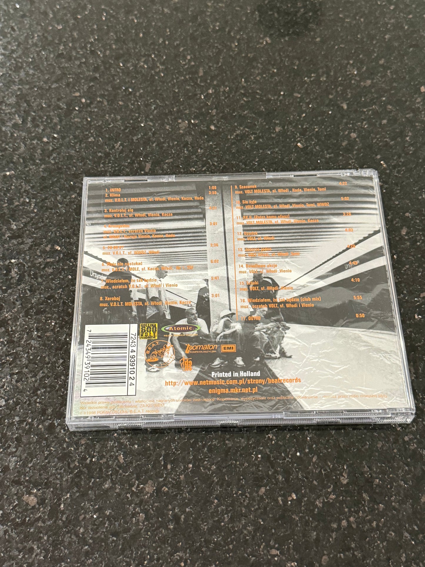 Polish 🇵🇱 Hip Hop - Molesta - Skandal (First Release) 1998 - Polski Hip Hop