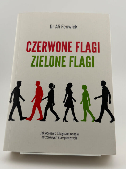 🇵🇱Polish Book - Dr Ali Fenwick - Czerwone Flagi Zielone Flagi