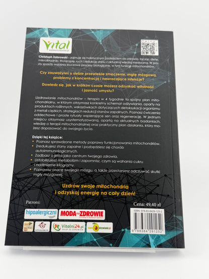 🇵🇱Polish Book - Christoph Zabrowski - Uzdrawianie mitochondriów – terapia w 4 tygodnie
