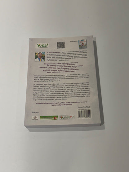 🇵🇱Polish Book - dr Alan Christianson - Kompletna Dieta na Uzdrowienie Tarczycy i Hashimoto