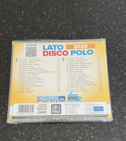 Polish 🇵🇱 CD -  DISCO POLO Hity 2025 (2 CD) - Polish CD Disco Polo - Polski