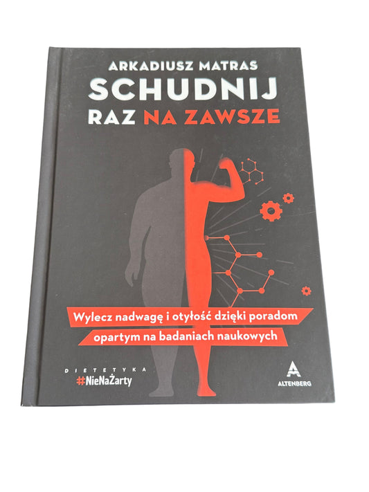 Polish 🇵🇱 Book - Arkadiusz Matras - Schudnij Raz Na Zawsze Dieta Polska Ksiazka