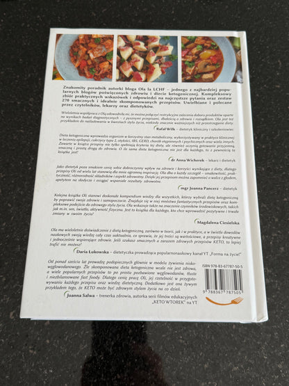 Polish 🇵🇱 Book - Aleksandra Odziemkowska Ola La Lchf - Jedz i Zyj (Żyj) Keto Przepisy