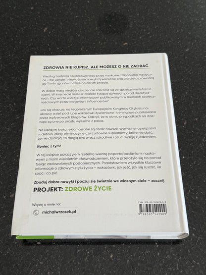 Polish 🇵🇱 Book - Michal Wrzosek - Projekt Zdrowe Zycie (Życie) Dieta
