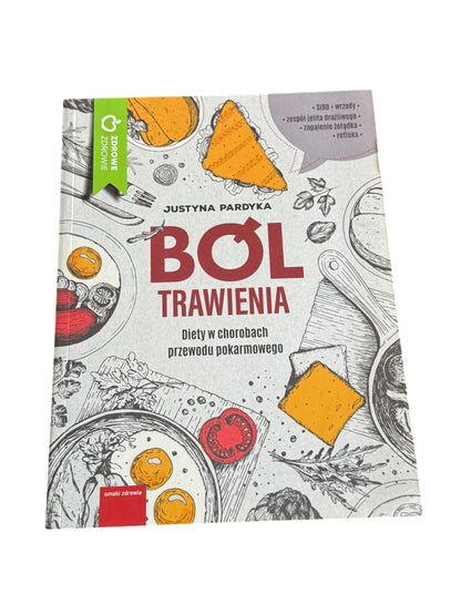 Polish 🇵🇱 Book - Justyna Pardyka - Ból (Bol) Trawienia