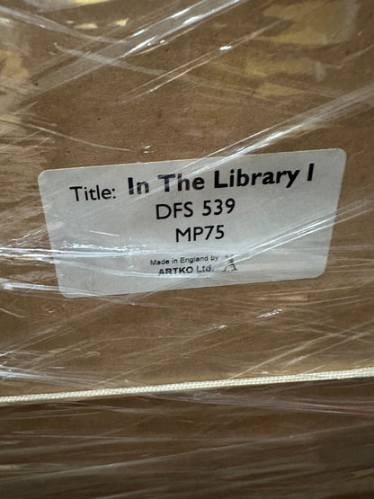 Exclusive Fine Art Set Russel Brennan - In The Library I & II