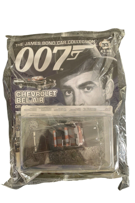James Bond Car Collection 007 - Chevrolet Bel Air #33 Rare New
