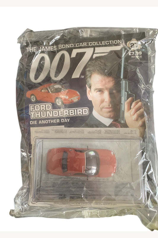 James Bond Car Collection 007 - Ford Thunderbird #27 Rare New