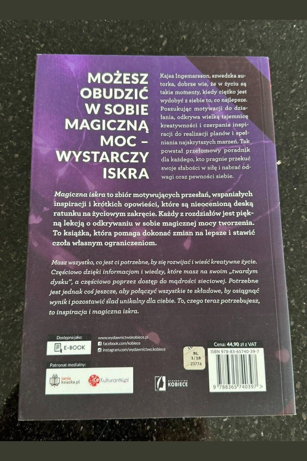 Kajsa Ingemarsson - Magiczna iskra Twoja droga do kreatywnego życia