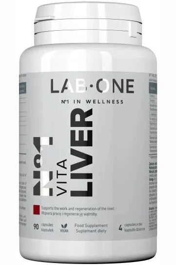 Lab One N°1 Vita Liver 90 kapsułek 90 Capsules – Lab One N°1 Vita Liver 90 Capsules