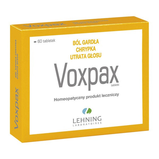 Lehning Voxpax - 60 tabletek