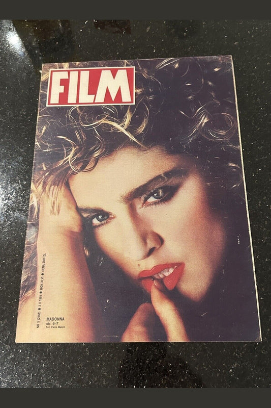 Madonna Cover Polish Magazine Film 1991 Rare