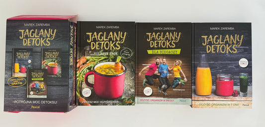 Marek Zaremba - Jaglany Detoks - 3 Book Set Polish