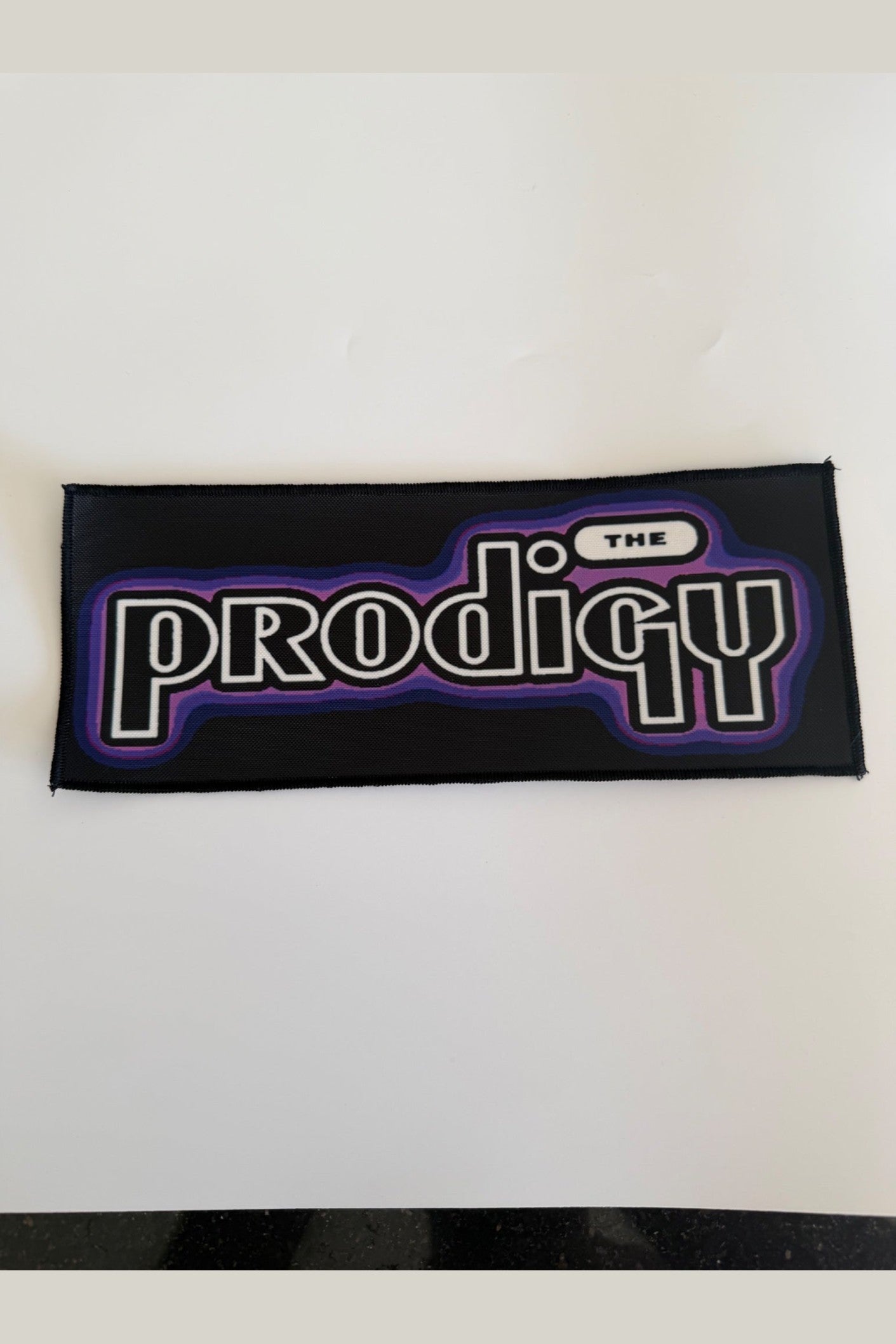 Merchandise - The Prodigy - Logo Woven Patch Black, Purple