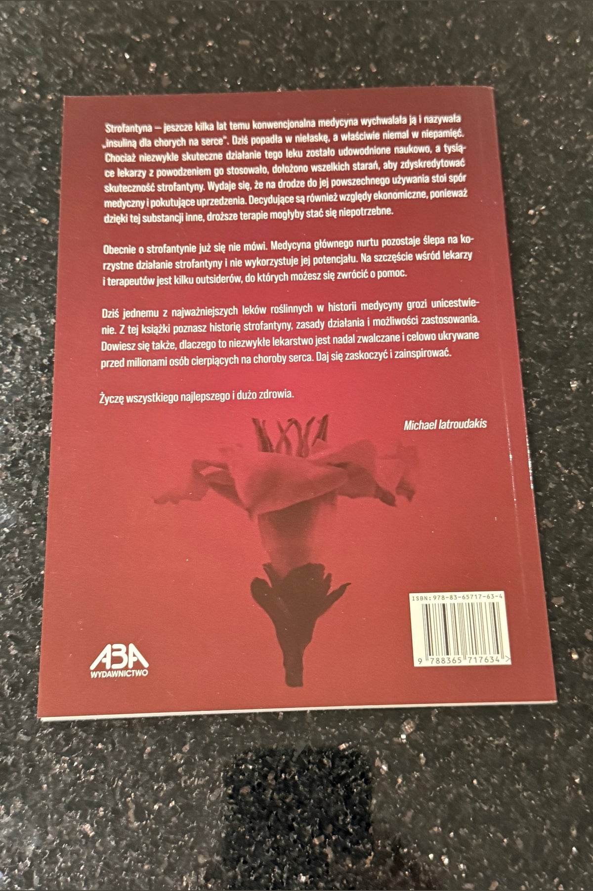 Michael Iatroudakis - Strofantyna Polish Book