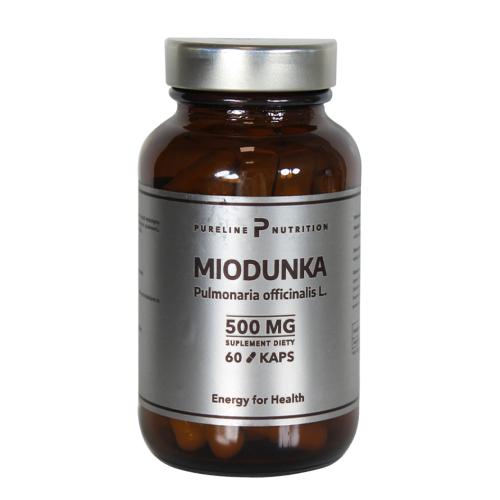 Pureline Nutrition Miodunka 500mg - 60 Kapsułek