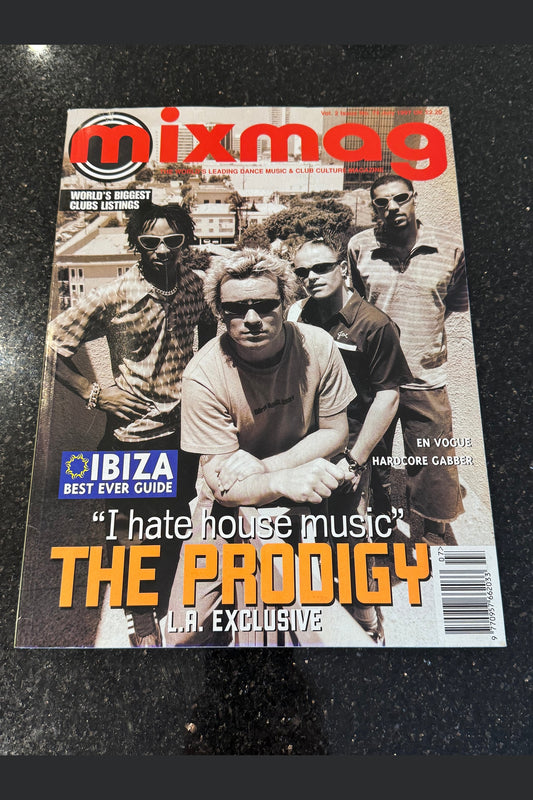 Mixmag Magazine The Prodigy 1997 Rare