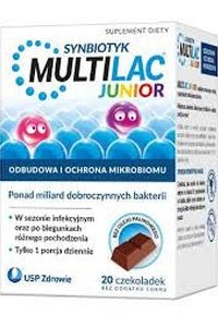 MULTILAC Junior Synbiotyk - 20 pieces - My Health Oasis