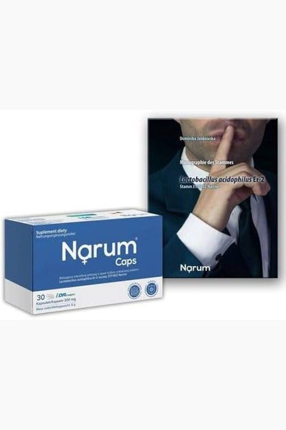 Narum Caps 15 Kapsułek – Narum Caps 15 Capsules Lactobacillus acidophilus Er-2 Narine Probiotic