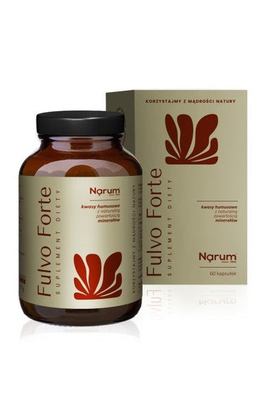 Narum Fulvo Forte – Humic & Fulvic Acid Mineral Capsules – 60 Capsules