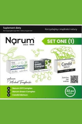 Narum Green Complex Detox - 75 Capsules