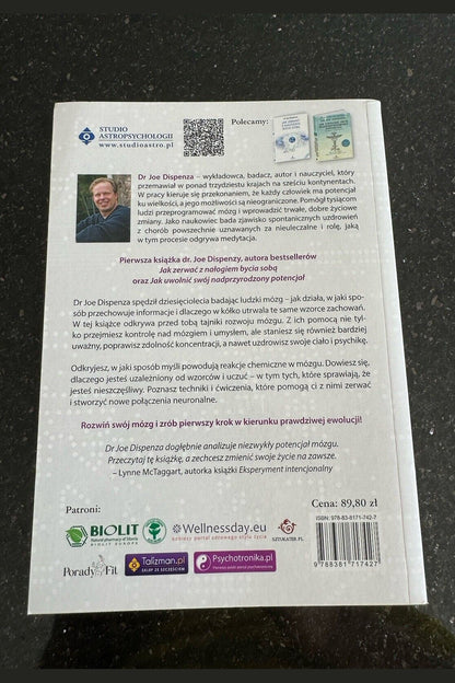 New Polish Book JAK PRZEPROGRAMOWAĆ SWÓJ MÓZG Joe Dispenza 🇬🇧 UK Postage