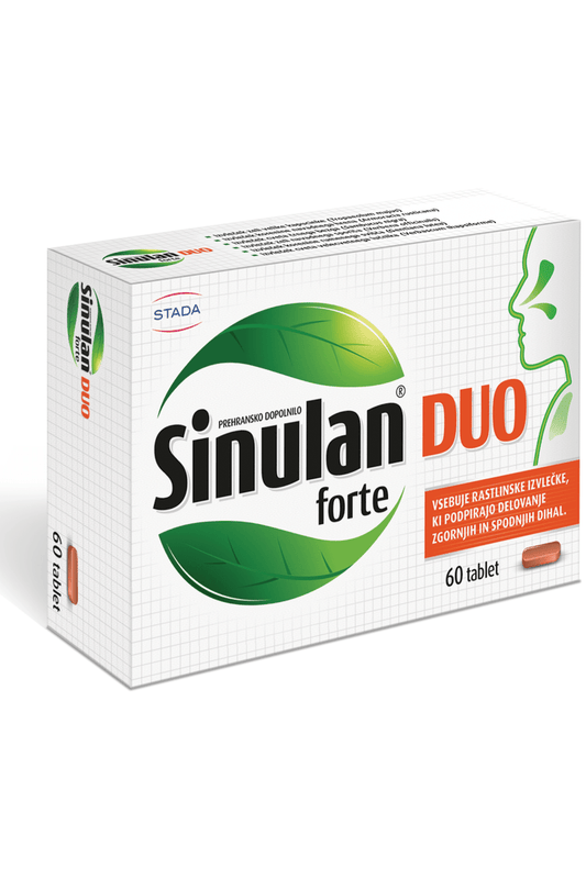 OPEN PACKAGING - Sinulan Forte Duo 60 Tablets - My Health Oasis