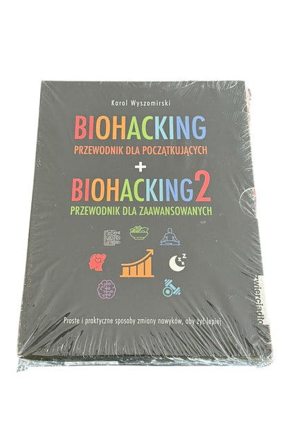 Pakiet Biohacking 1 & 2 KAROL WYSZOMIRSKI Polish Book