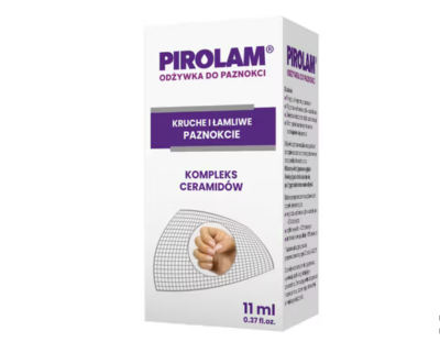 Pirolam Odżywka do Paznokci Kruche i Łamliwe Kompleks Ceramidów 11ml – Pirolam Nail Conditioner Brittle & Fragile Nails Ceramide Complex 11ml