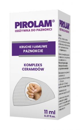 Pirolam Odżywka do Paznokci Kruche i Łamliwe Kompleks Ceramidów 11ml – Pirolam Nail Conditioner Brittle & Fragile Nails Ceramide Complex 11ml