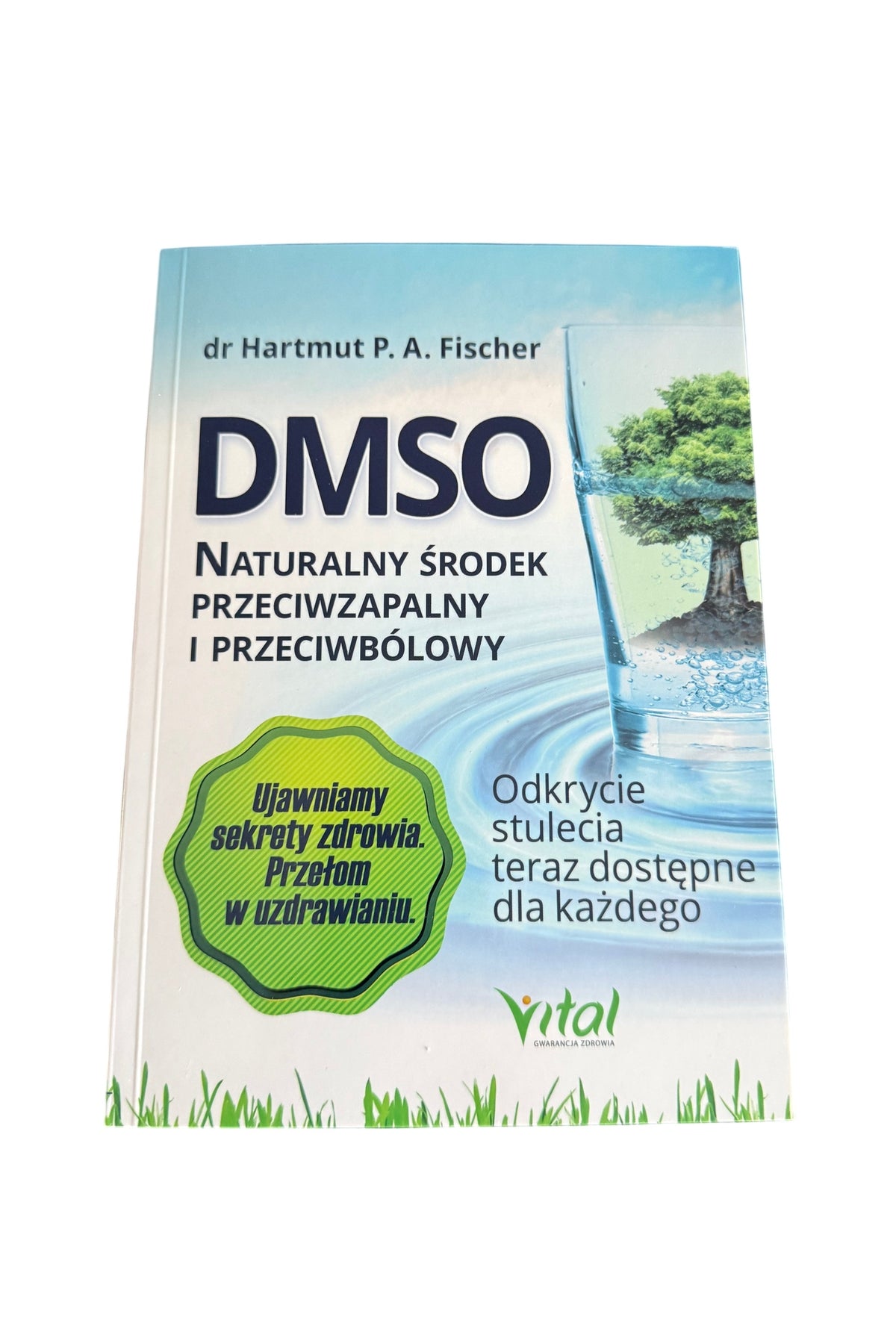 🇵🇱Polish Book - A. P. Hartmut Fischer - DMSO naturalny srodek przeciwzapalny i przeciwbólowy